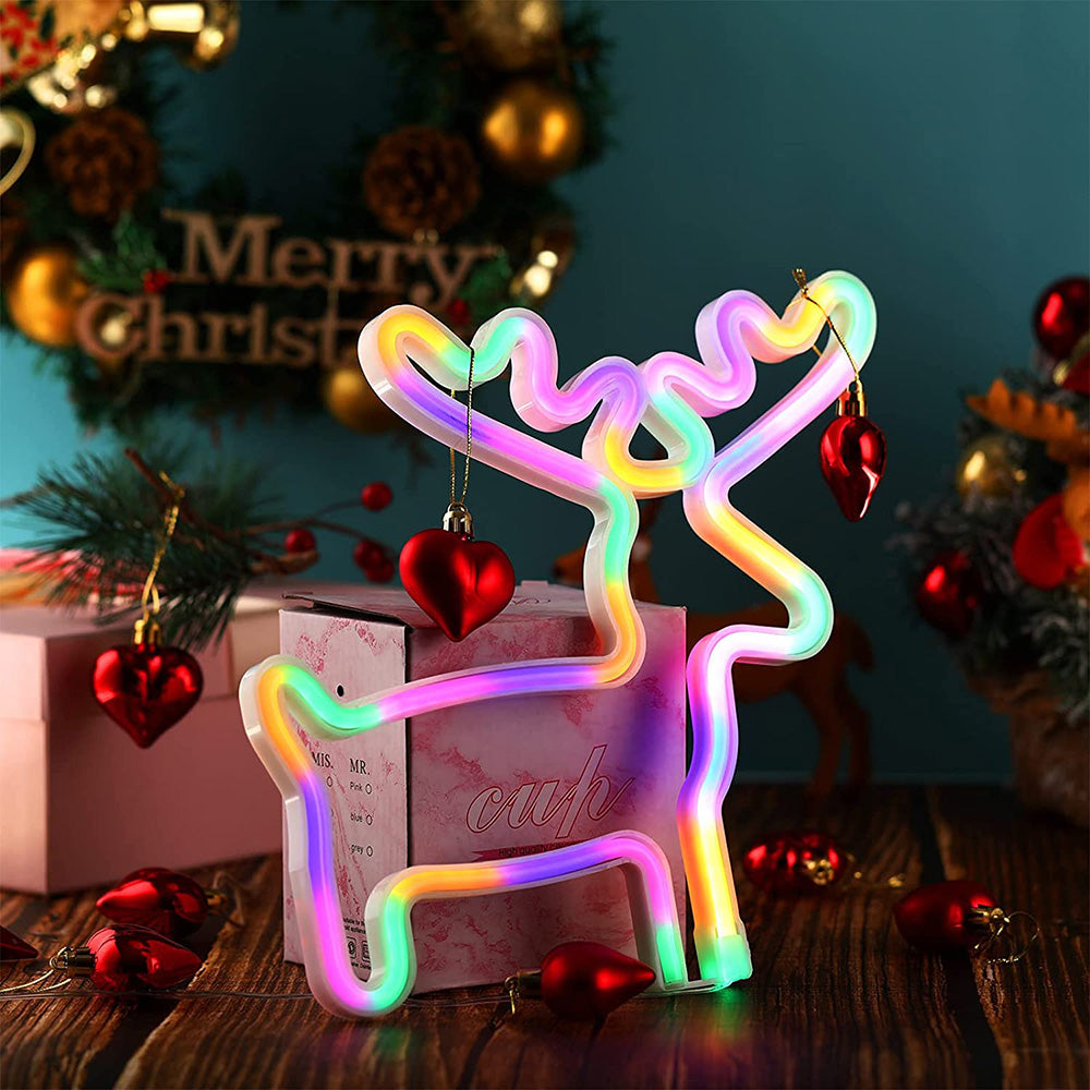 Christmas Jingle Bell Neon Sign Decor Light for Home and Party Decor view 5