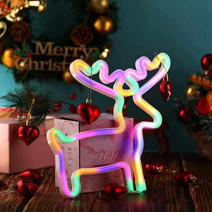 Christmas Jingle Bell Neon Sign Decor Light for Home and Party Decor view 5