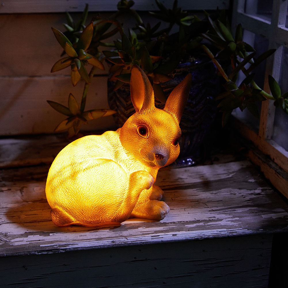 Waterproof Solar Garden Animal and Statue Resin Figurine Lights view 5