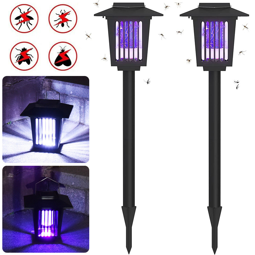 Solar Pathway Lights LED Mosquito Killer Light for Patio and Garden view 4