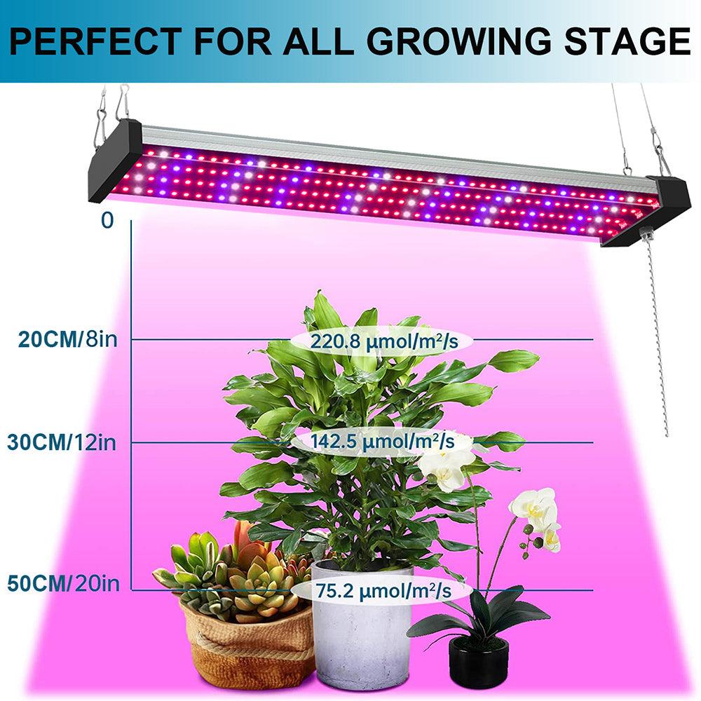Connectable LED Grow Light Bars Full Spectrum for Indoor Plants view 3