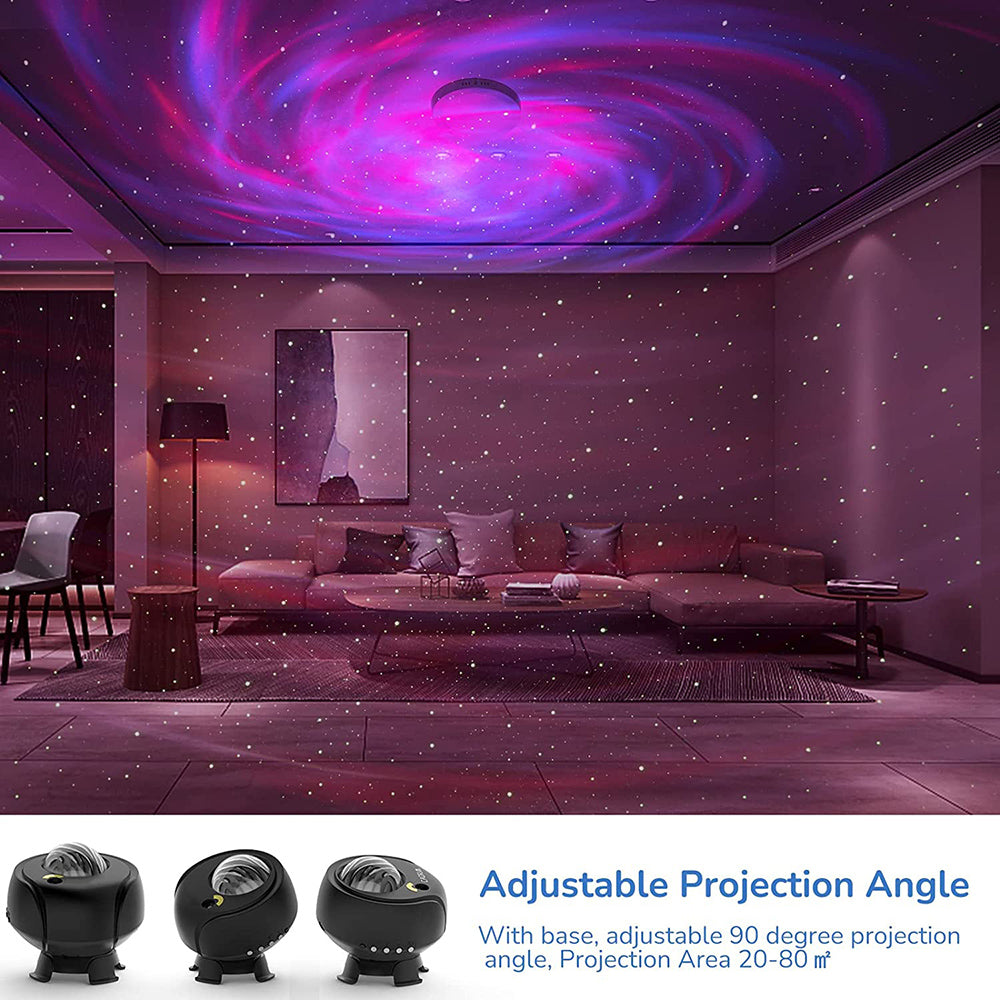 Galactic Nebula Projection Lamp for Bedroom Ceiling and Room Decor view 4