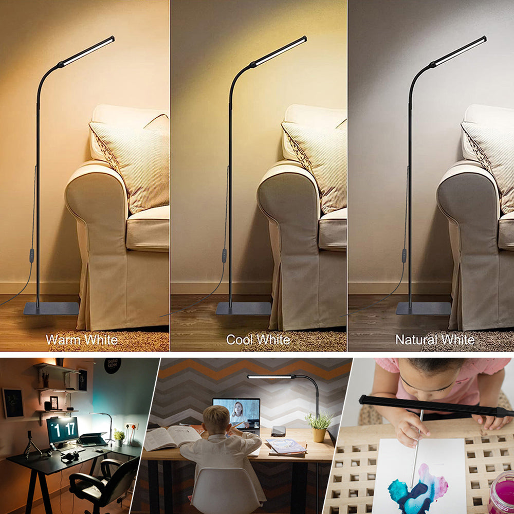 LED Floor Lamp Color Temperature Adjustable 10 Levels for Living Room view 5