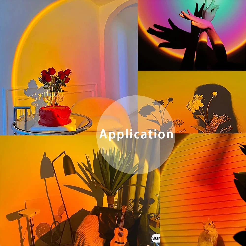 Sunset Projection Lamp for Bedroom Photography and Room Decor view 8