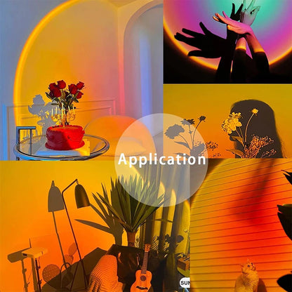 Sunset Projection Lamp for Bedroom Photography and Room Decor view 8