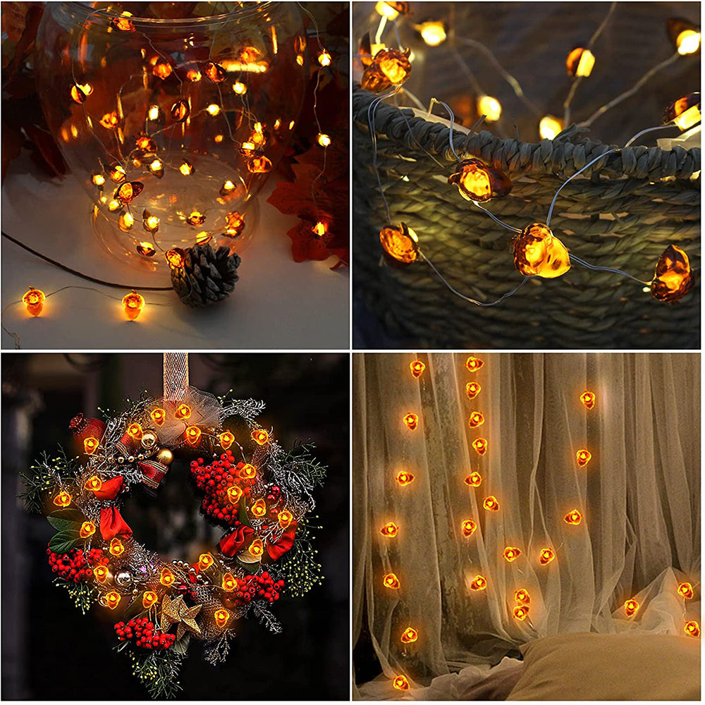 LED Acorn String Lights 1 to 3M 10 to 30LEDs for Bedroom Decor view 11
