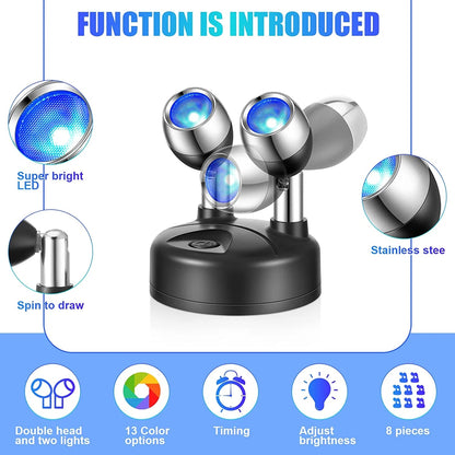 RGB Wireless Spotlight for Accent Lighting Shelves and Displays view 4