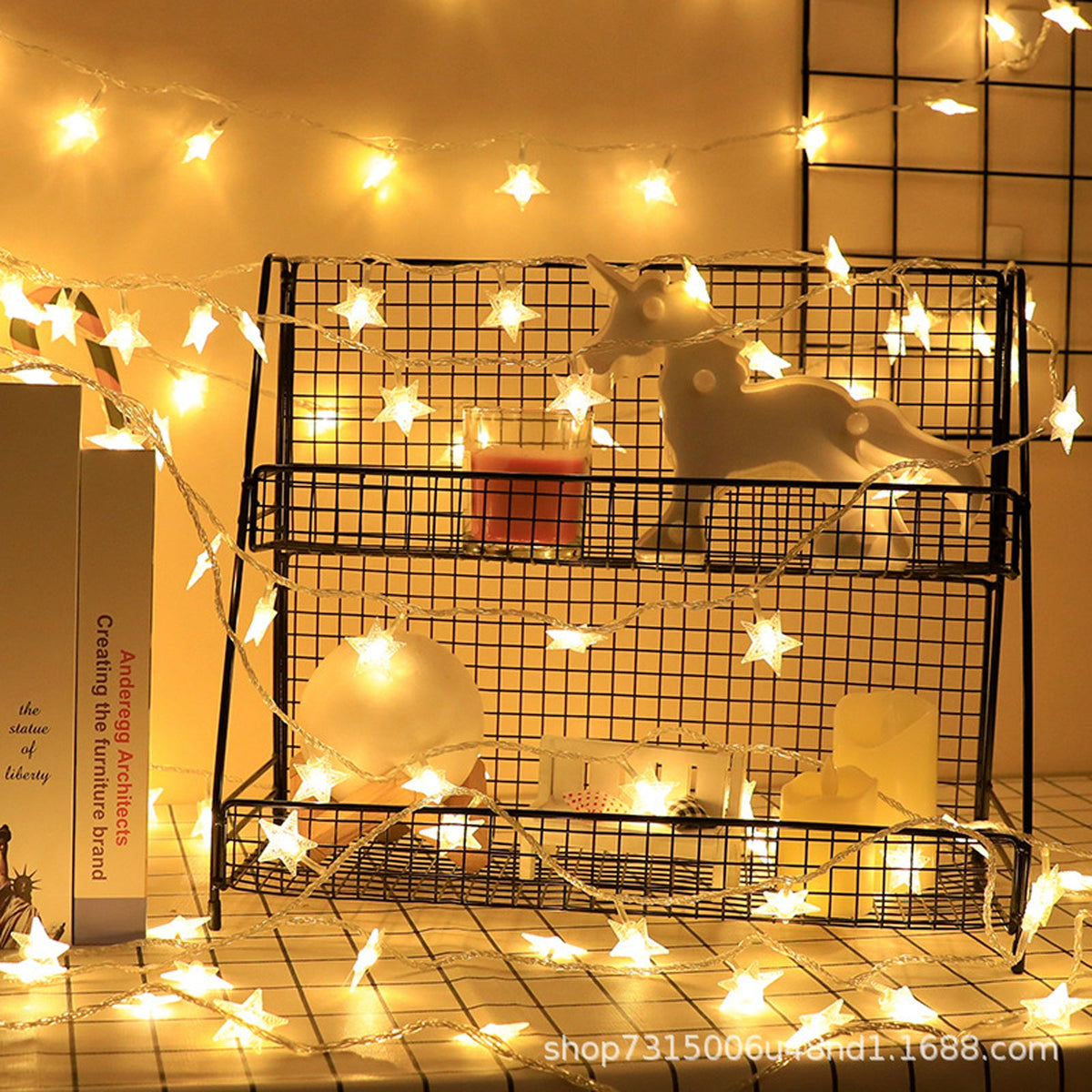 LED Star String Lights 8 Modes 3M to 6M for Bedroom and Party Decor view 9