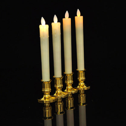 Flameless Taper LED Candles Tapered Candlesticks for Home Decor view 4