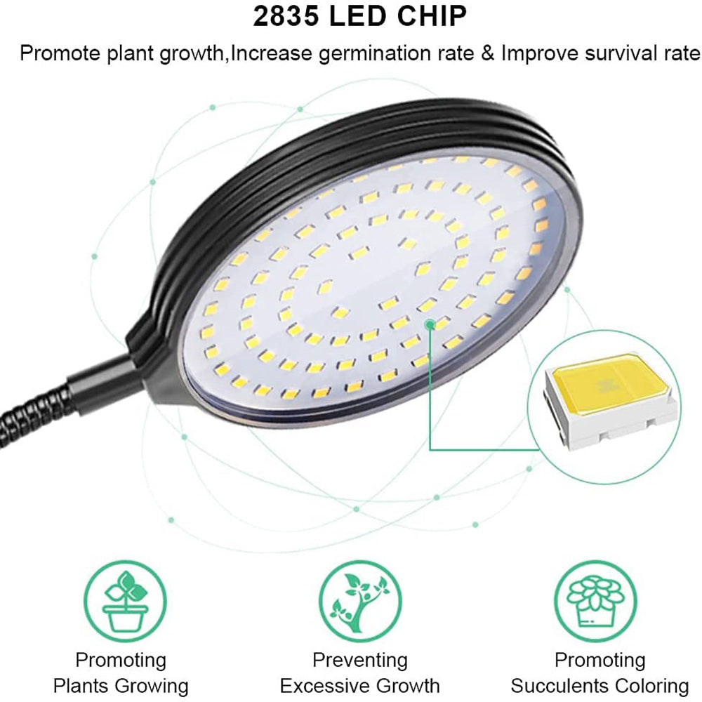Full Spectrum Sunlight LED Plant Lights for Indoor Plants and Herbs view 5