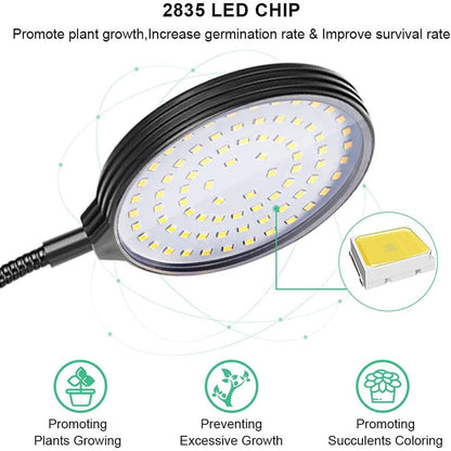 Full Spectrum Sunlight LED Plant Lights for Indoor Plants and Herbs view 5
