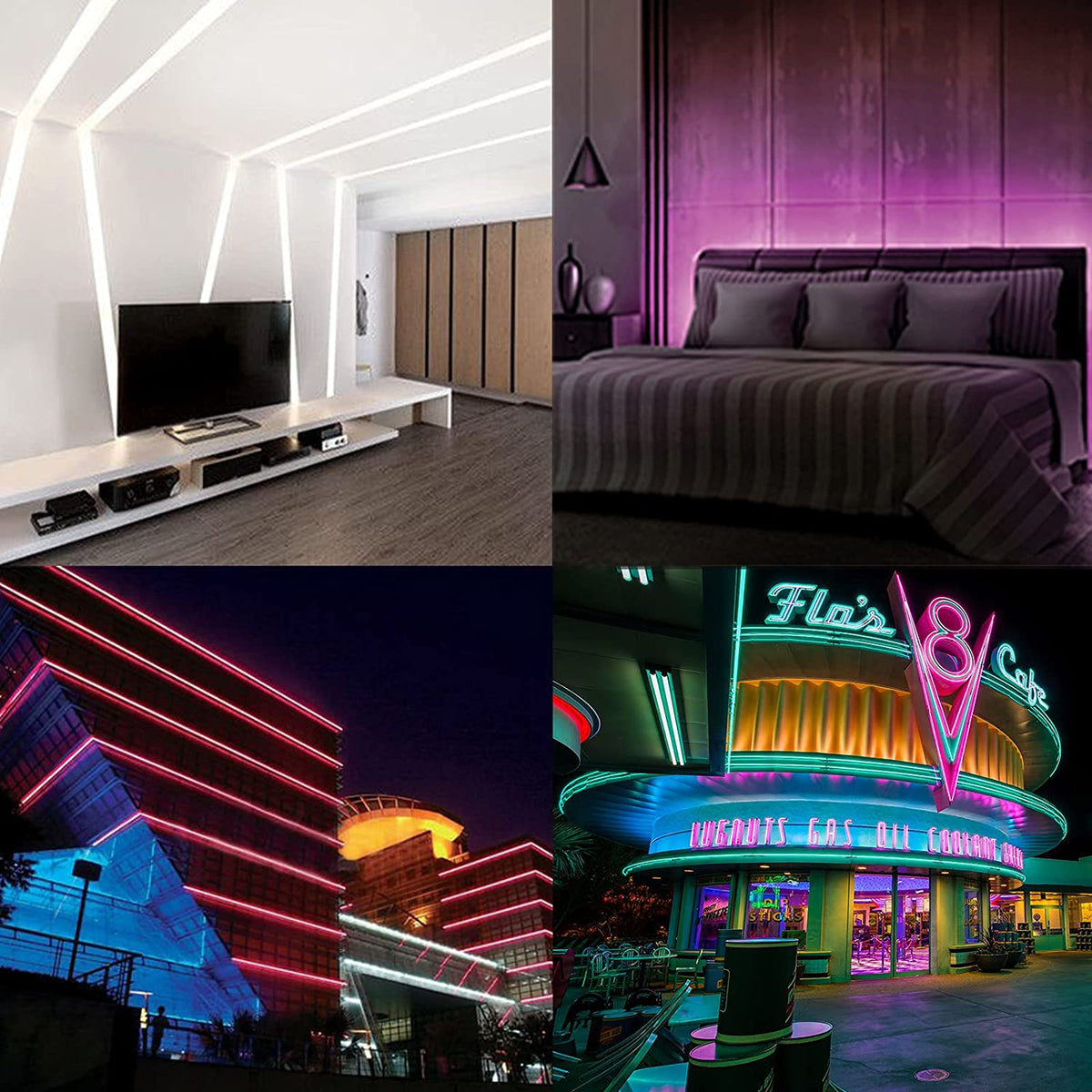 Waterproof Touch Switch Dimmable LED Neon Strip Light for Room Decor view 18