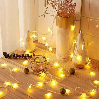 LED Star String Lights 8 Modes 3M to 6M for Bedroom and Party Decor view 5