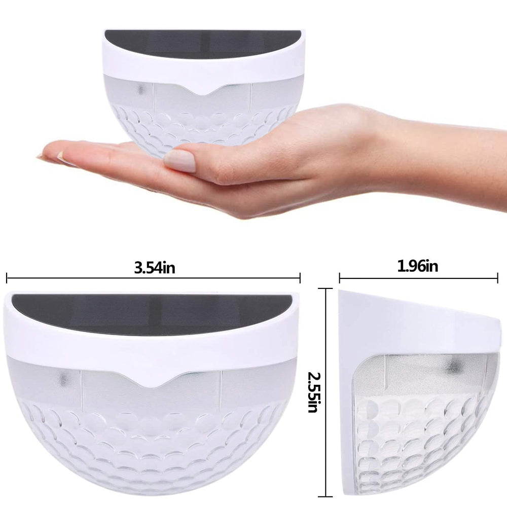 Outdoor Solar Fence Post Lights for Fences Posts and Garden Decor view 3