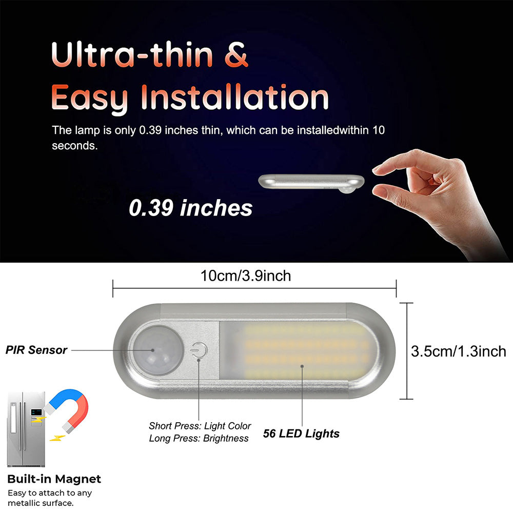 Super Bright Rechargeable LED Closet Light for Bedroom Decor view 5