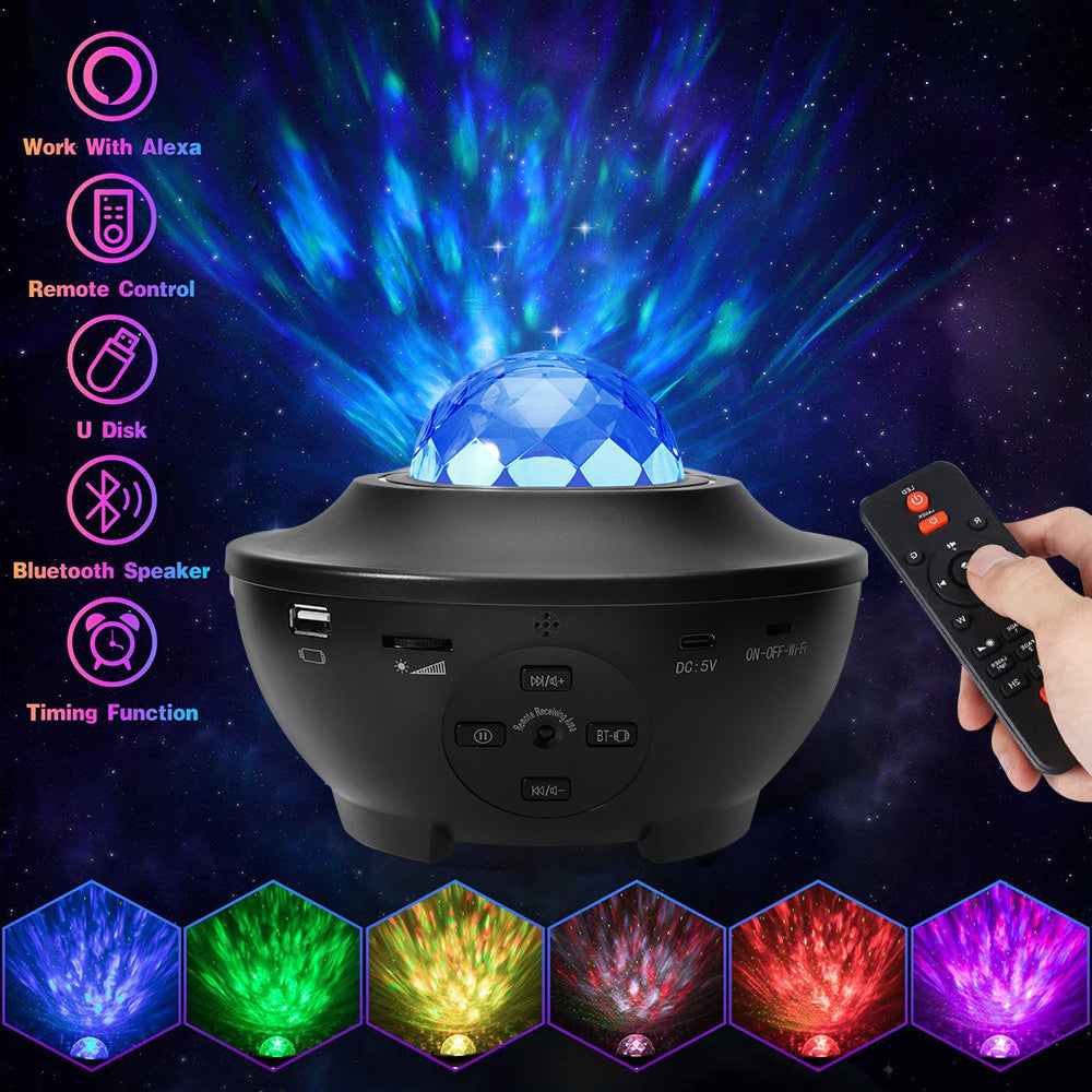 WiFi Smart LED Galaxy Projector Light Lamp for Bedroom Ceiling view 5