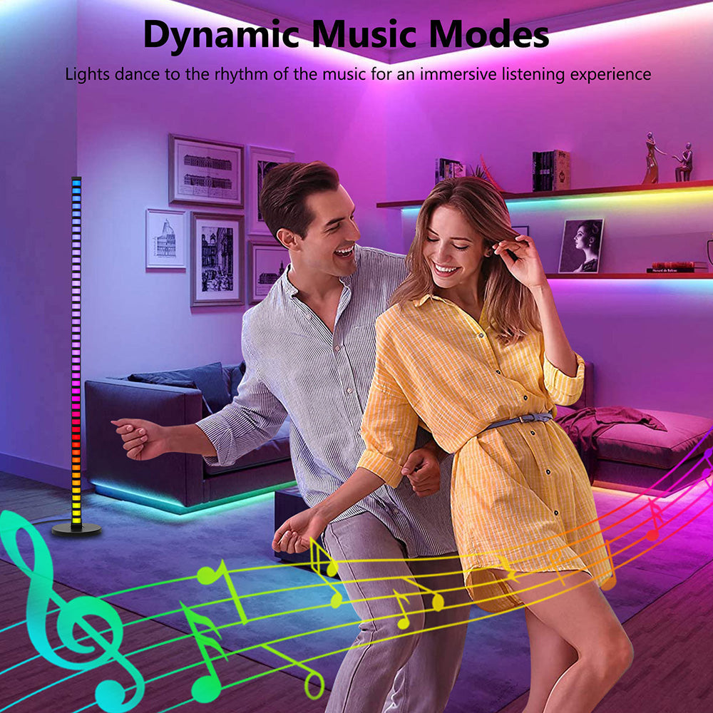 WiFi Smart LED Floor Lamp RGBIC for Living Room Corner and Bedroom view 4