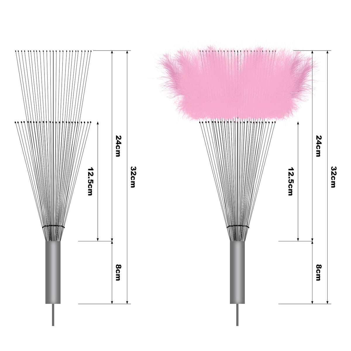 Feather Starburst String Lights for Bedroom Party and Wedding Decor view 5