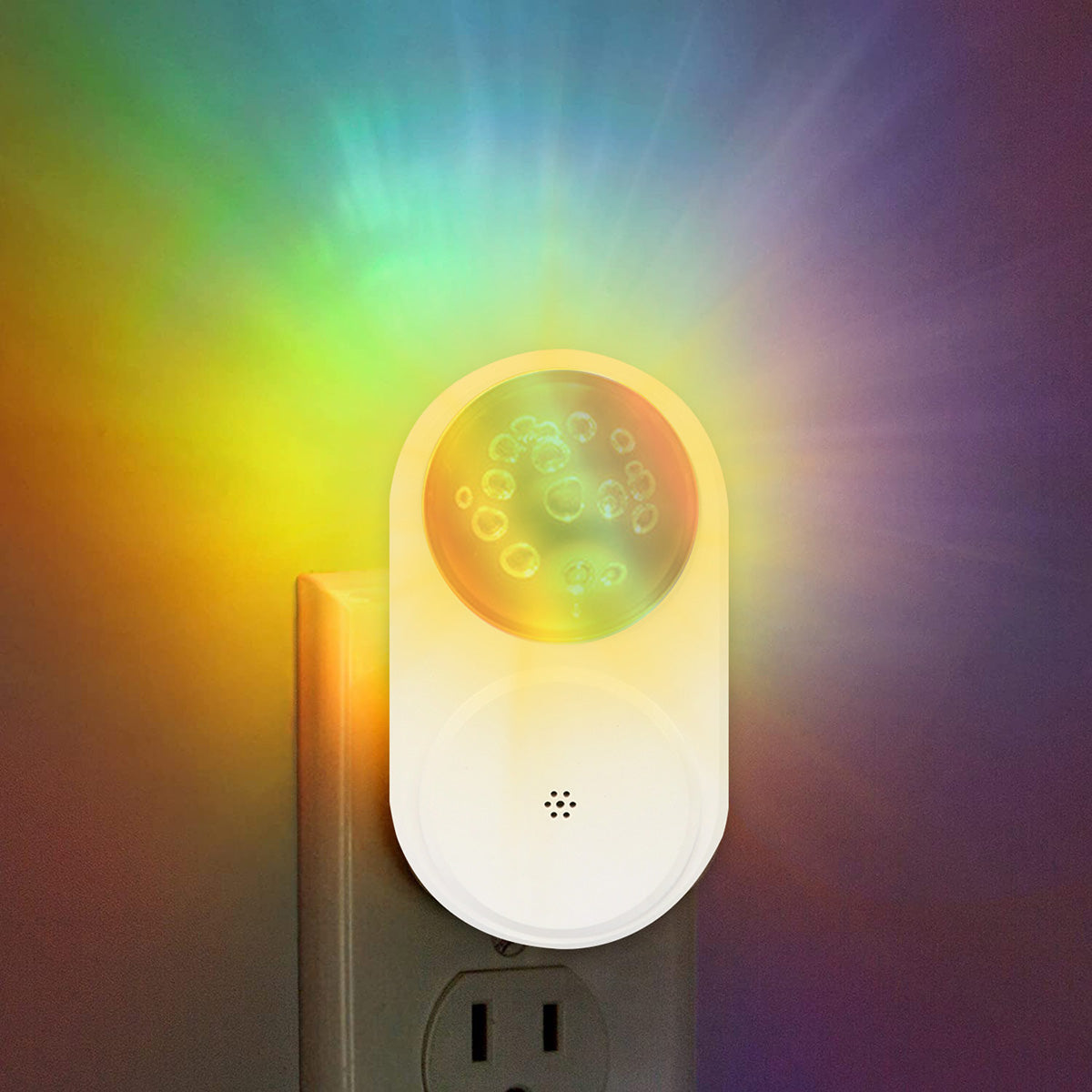 LED Night Light Plug into Wall Lamp for Bedroom Hallway and Bathroom