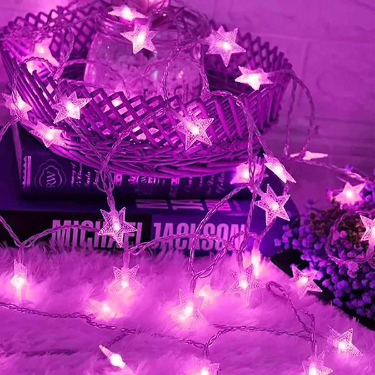 LED Star String Lights 6M to 25LEDs for Bedroom and Party Decor view 7