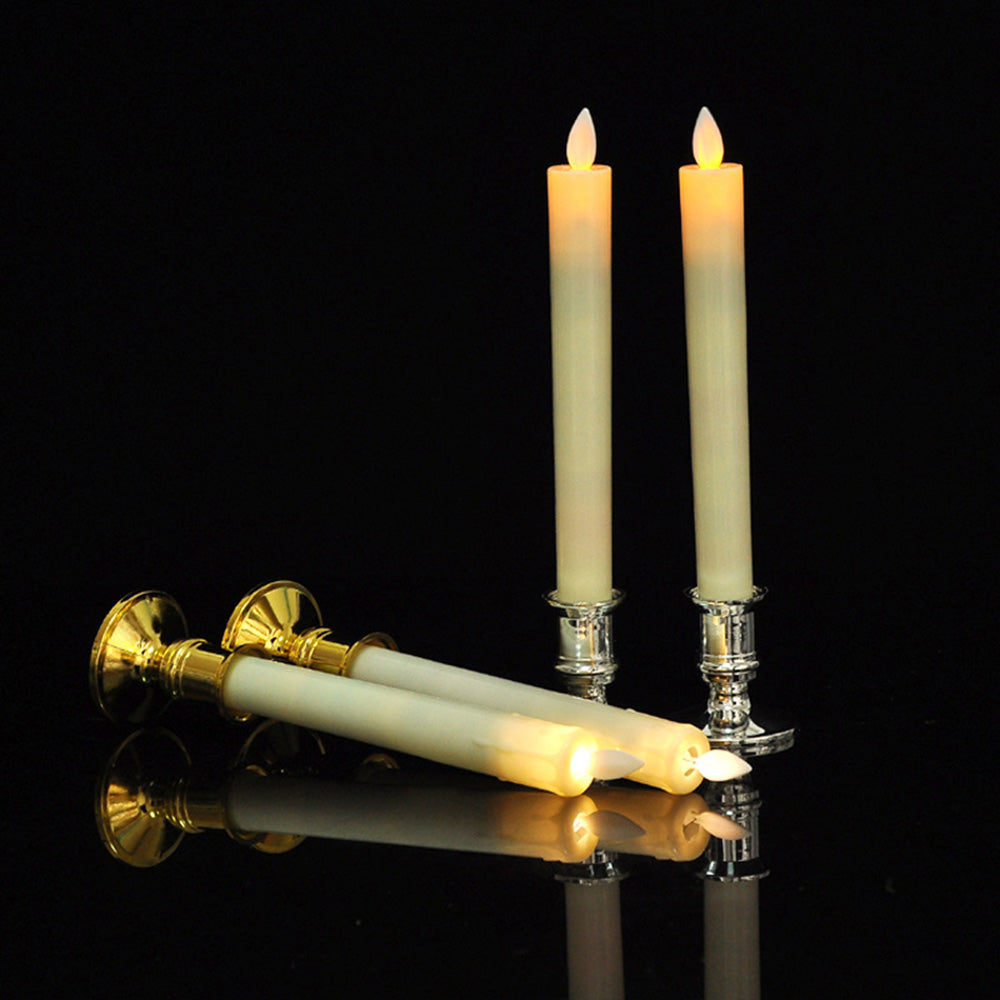 Flameless Taper LED Candles Tapered Candlesticks for Home Decor view 5