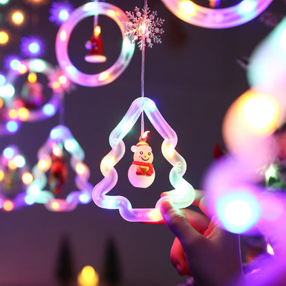 3M 100 LED Christmas Window Curtain Lights for Window and Party Decor view 7