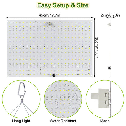 LED Grow Light Full Spectrum for Indoor Plants Seedlings and Herbs view 5