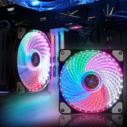 LED Computer Cooling Fan for Gaming PC Case Cooling and Lighting view 6