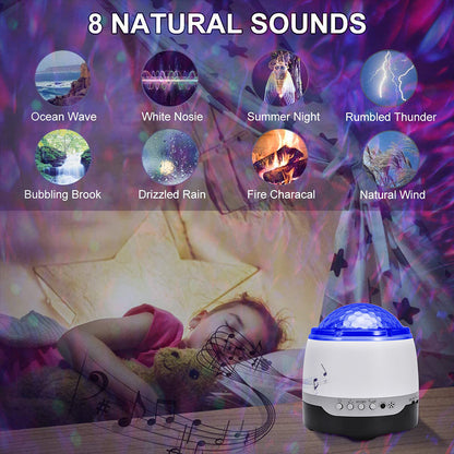 LED Galaxy Star Projector Night Light Lamp for Bedroom Ceiling view 5