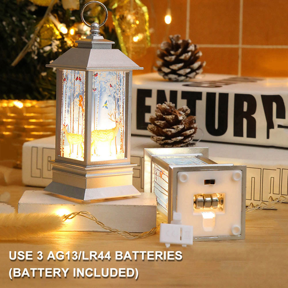 Christmas Portable Flameless LED Candle Lanterns Lights for Home Decor view 5