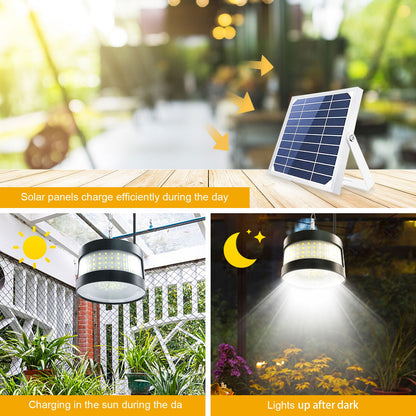 160 LED Outdoor Waterproof Solar Pendant Lights for Garden and Patio view 5