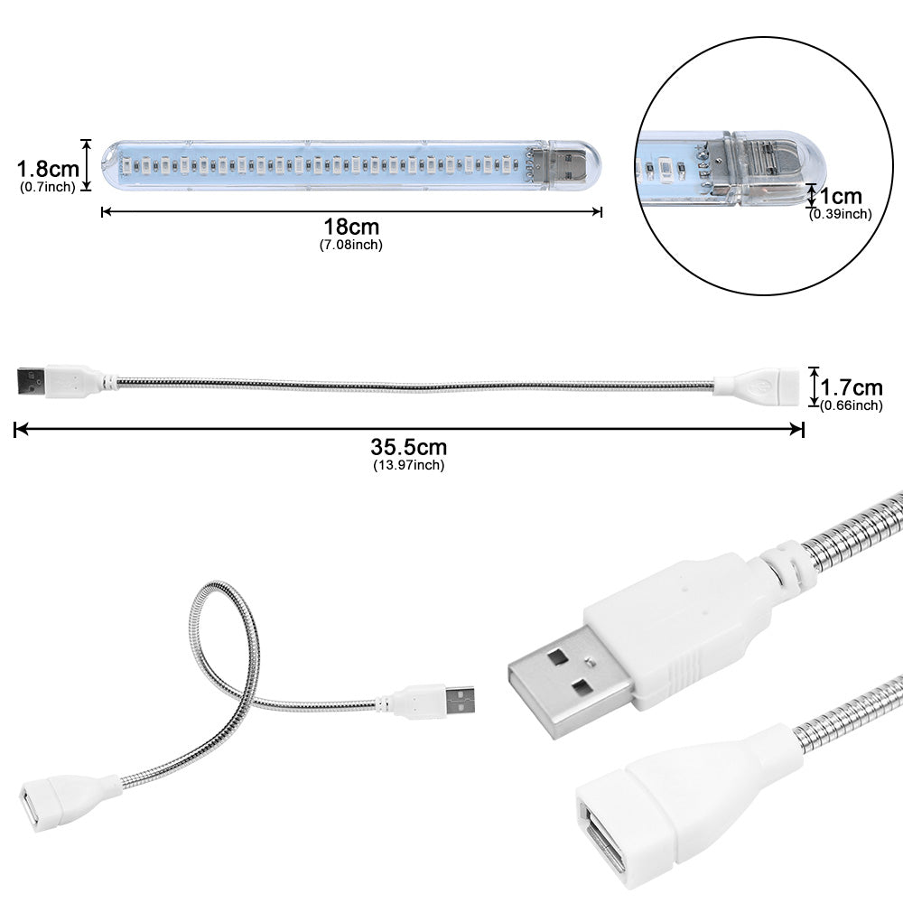 USB LED Plant Grow Light 5V for Indoor Plants Seedlings and Herbs view 7