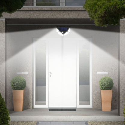 Outdoor 128 LEDs Solar Motion Sensor Lights for Garden Yard and Patio view 13