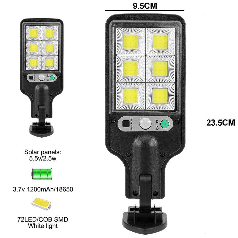 Outdoor Solar Wall Lights Street Lamp for Garden Yard and Patio view 4