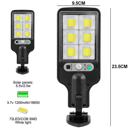 Outdoor Solar Wall Lights Street Lamp for Garden Yard and Patio view 4