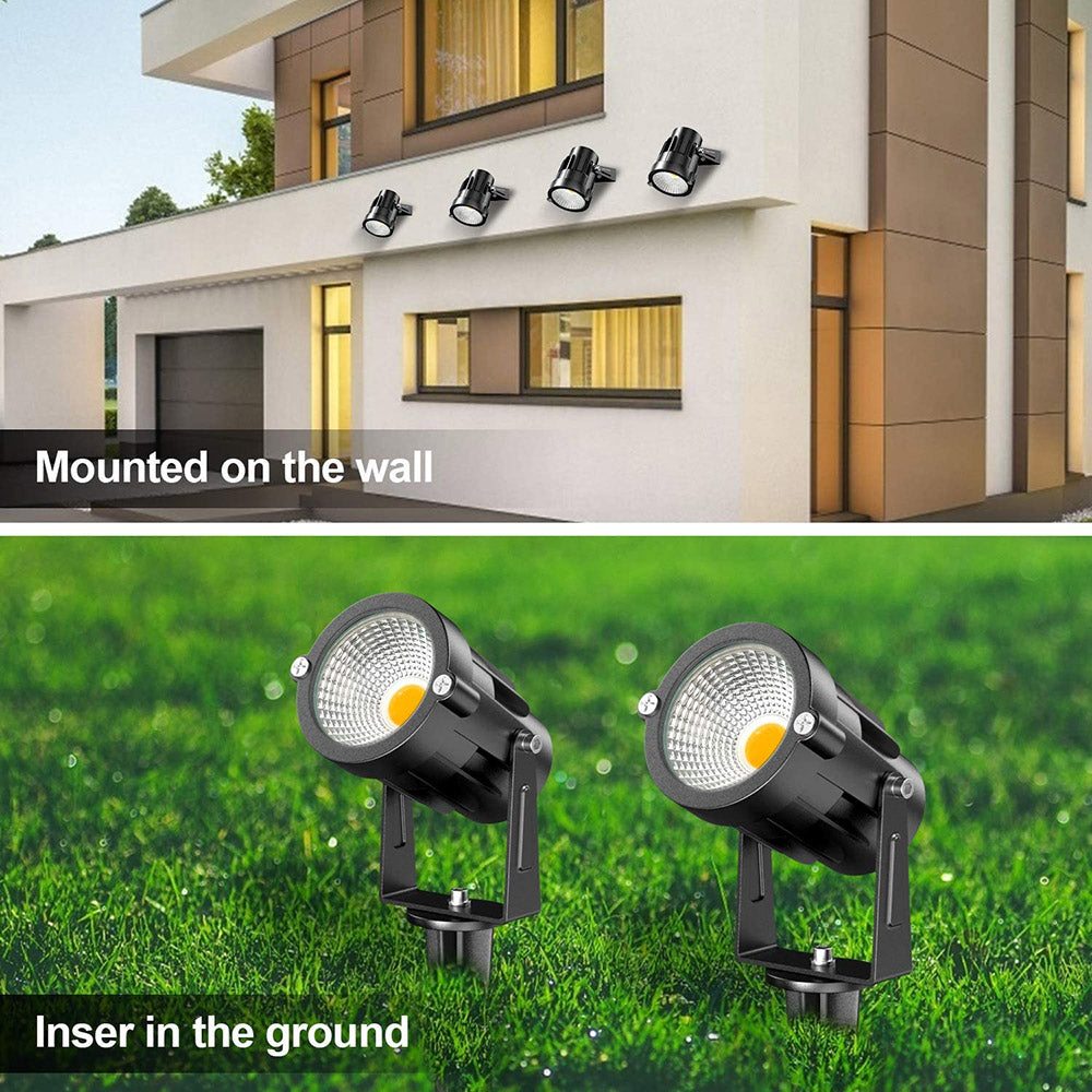 Waterproof Landscape Spotlights for Garden Yard and Patio Lighting view 6