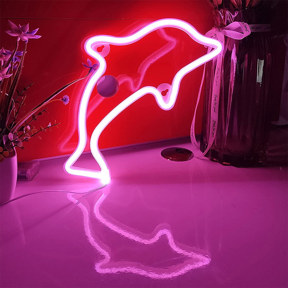 LED Neon Sign Lights for Bedroom Bar Shop and Wall Decor Display view 5