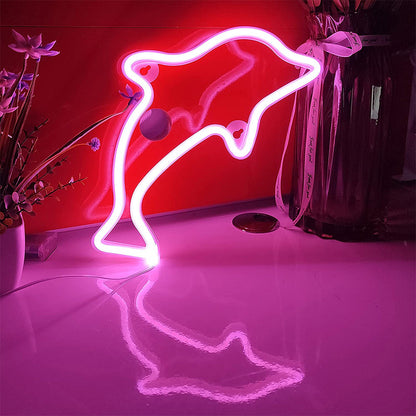 LED Neon Sign Lights for Bedroom Bar Shop and Wall Decor Display view 5