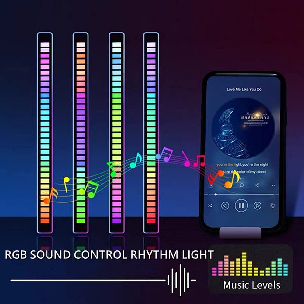 RGB Bluetooth APP Control Music Sync LED Light Bar for Room Decor view 5