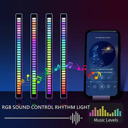 RGB Bluetooth APP Control Music Sync LED Light Bar for Room Decor view 5