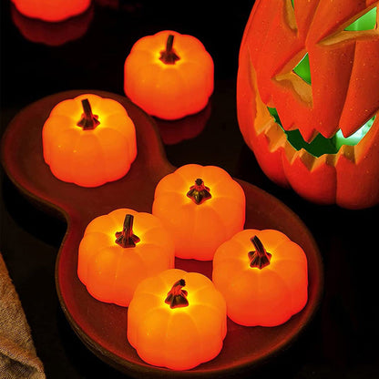 LED Pumpkin Lights Jack O Lantern for Halloween Home and Porch Decor view 5