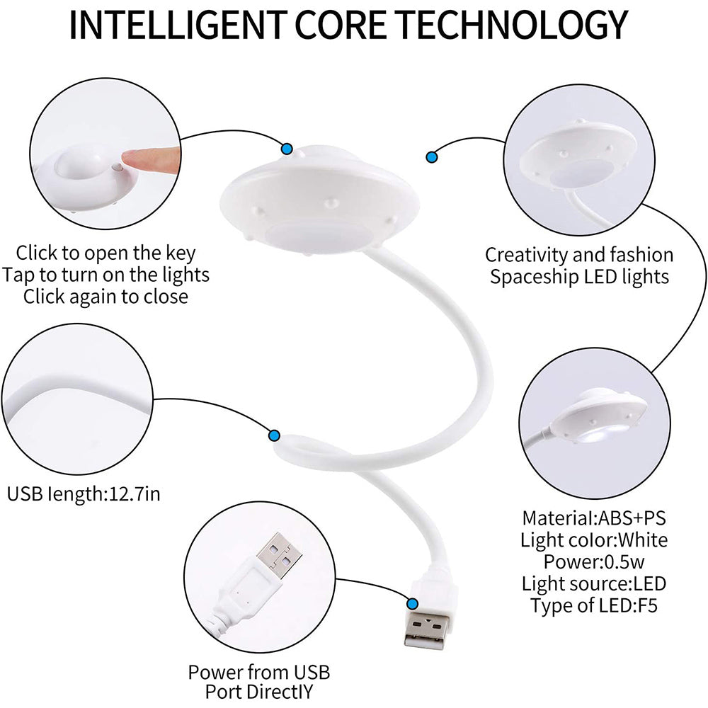 USB LED Laptop Keyboard Light for Night Typing and Laptop Use view 11