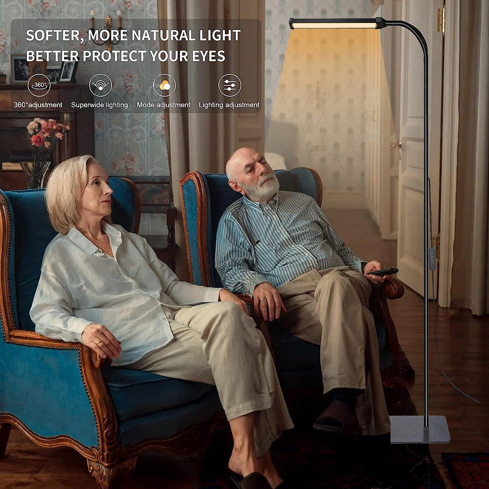 LED Floor Lamp Color Temperature Adjustable 10 Levels for Living Room view 6