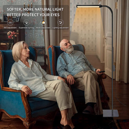 LED Floor Lamp Color Temperature Adjustable 10 Levels for Living Room view 6