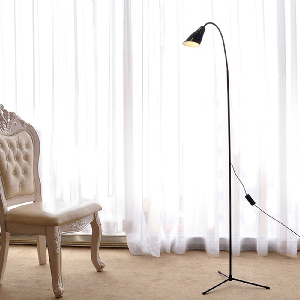 Gooseneck LED Floor Lamp Dimmable Modern Reading Lamp for Living Room view 3