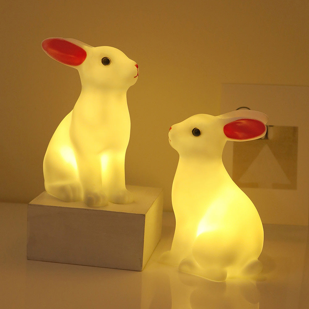 Rabbit Night Light Lamp for Bedroom Nursery and Kids Room Decor