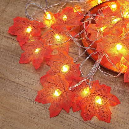 Fall Garland String Lights for Bedroom Party and Wedding Decor view 5