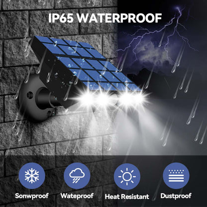 Waterproof LED Motion Sensor Solar Lights for Garden Yard and Patio view 6