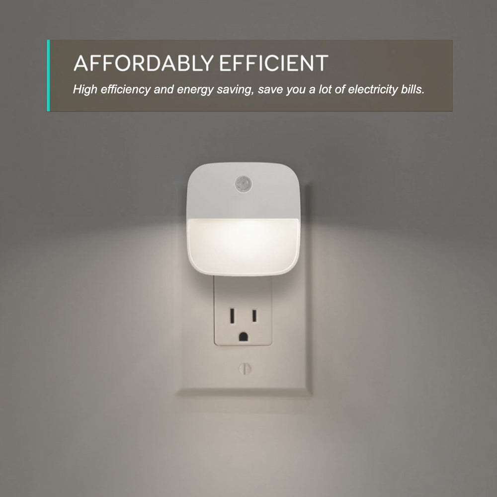Plug in LED Motion Sensor Night Light Lamp for Bedroom and Hallway view 6