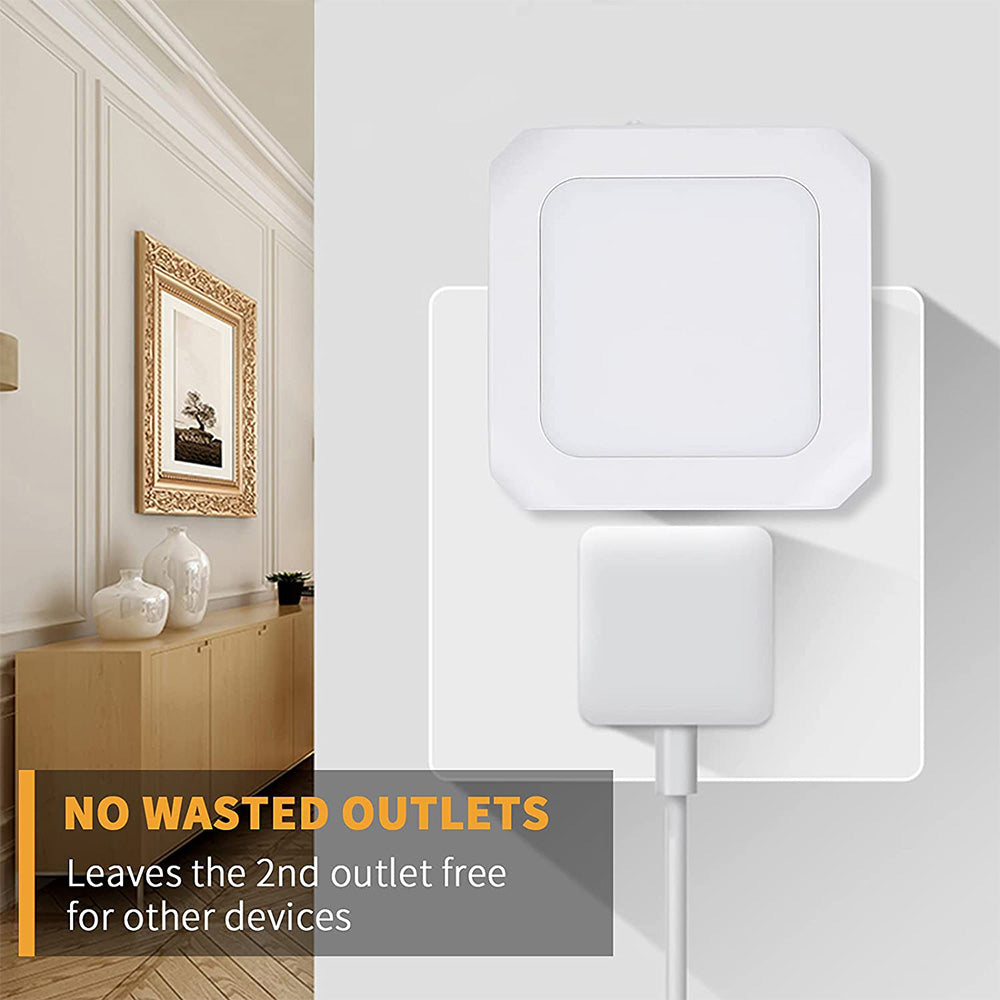 Plug in Dimmable LED Night Light Lamp for Bedroom Hallway and Bathroom view 5